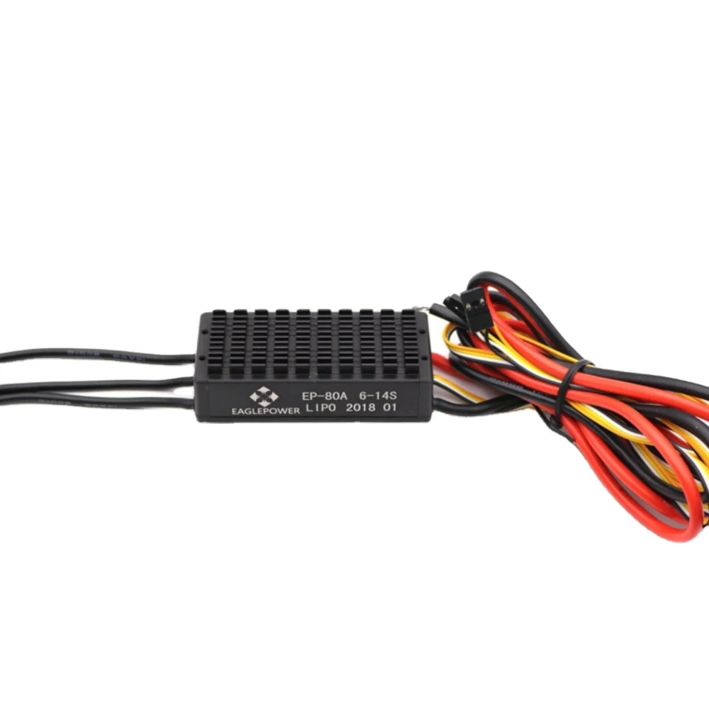 Drone Motor - EP-80A 6S -14S高品質ESCブラシレスドローンモータースピードコントローラーUAVマルチローターガバナー用