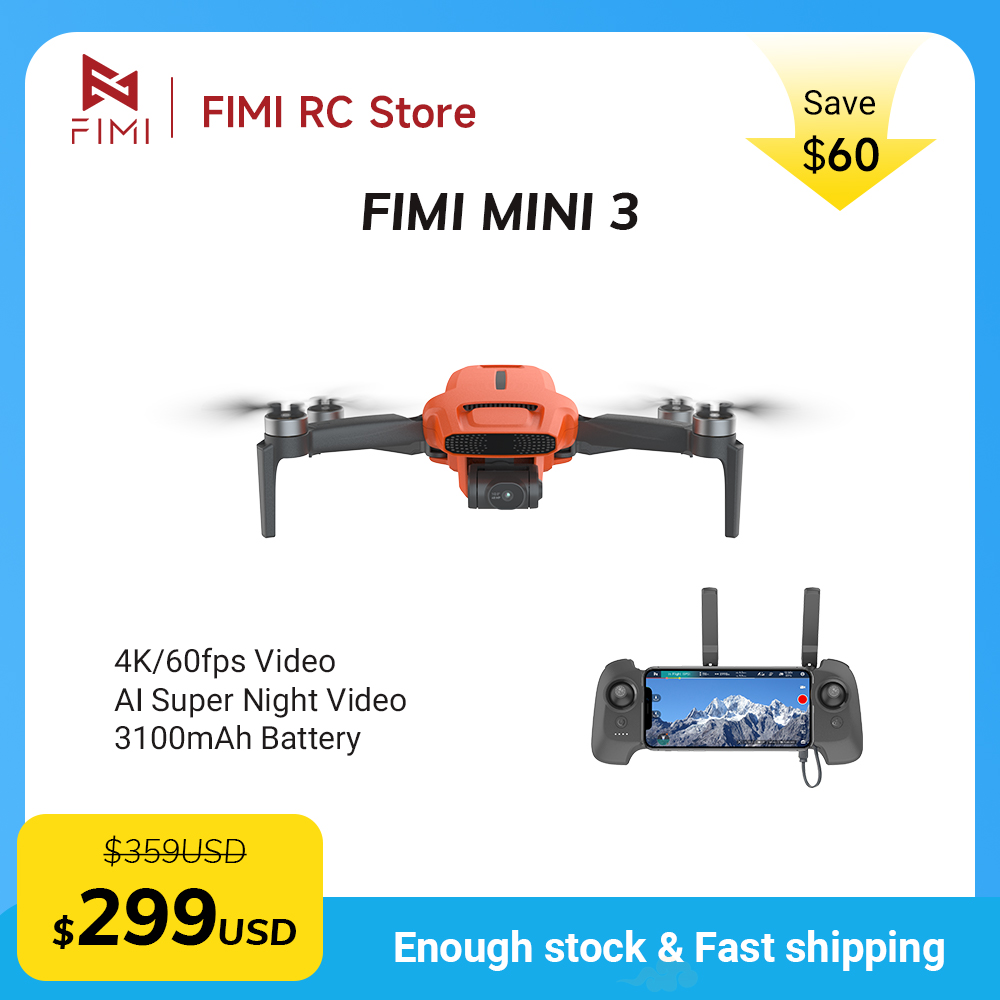 Drone Gimbal - FIMI MINI 3 カメラドローン 4K 60fps