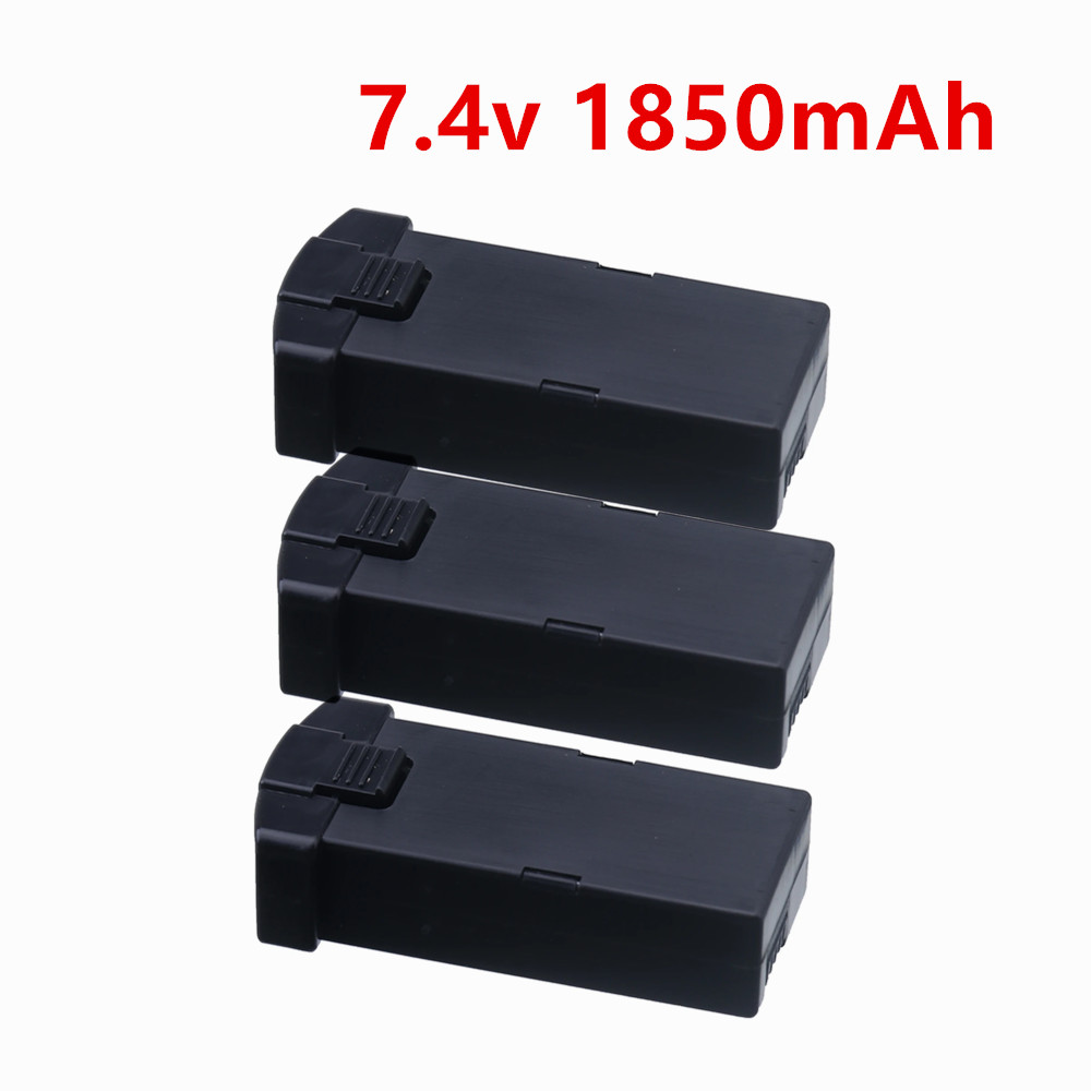 7.4V 1850MAH リポバッテリーと充電器セット RC - Eachine Drone E58 のレビューと価格